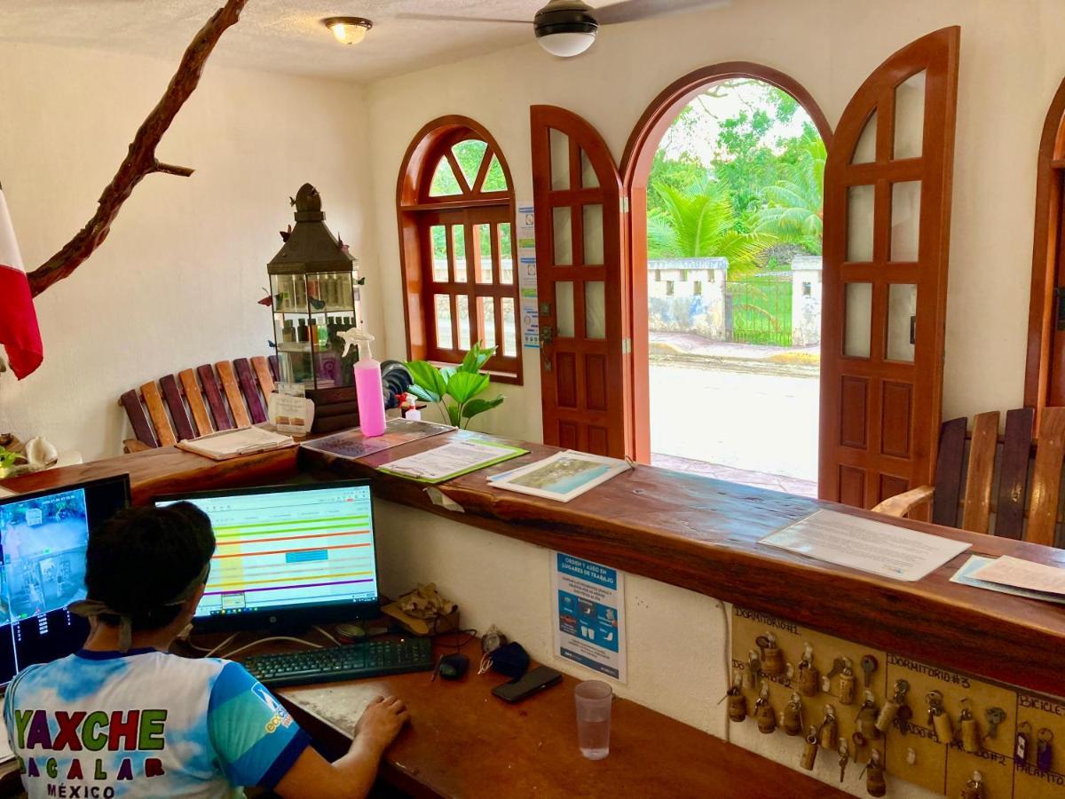 Yaxche Centro Hostal Y Camping บากาลาร์ ภายนอก รูปภาพ