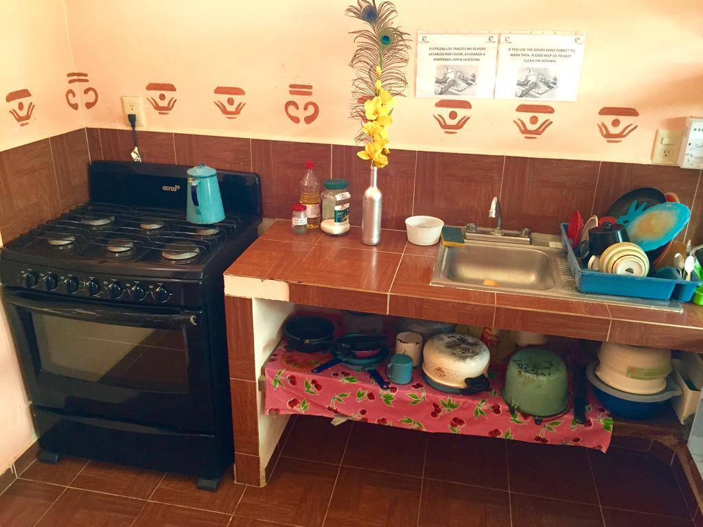 Yaxche Centro Hostal Y Camping บากาลาร์ ภายนอก รูปภาพ