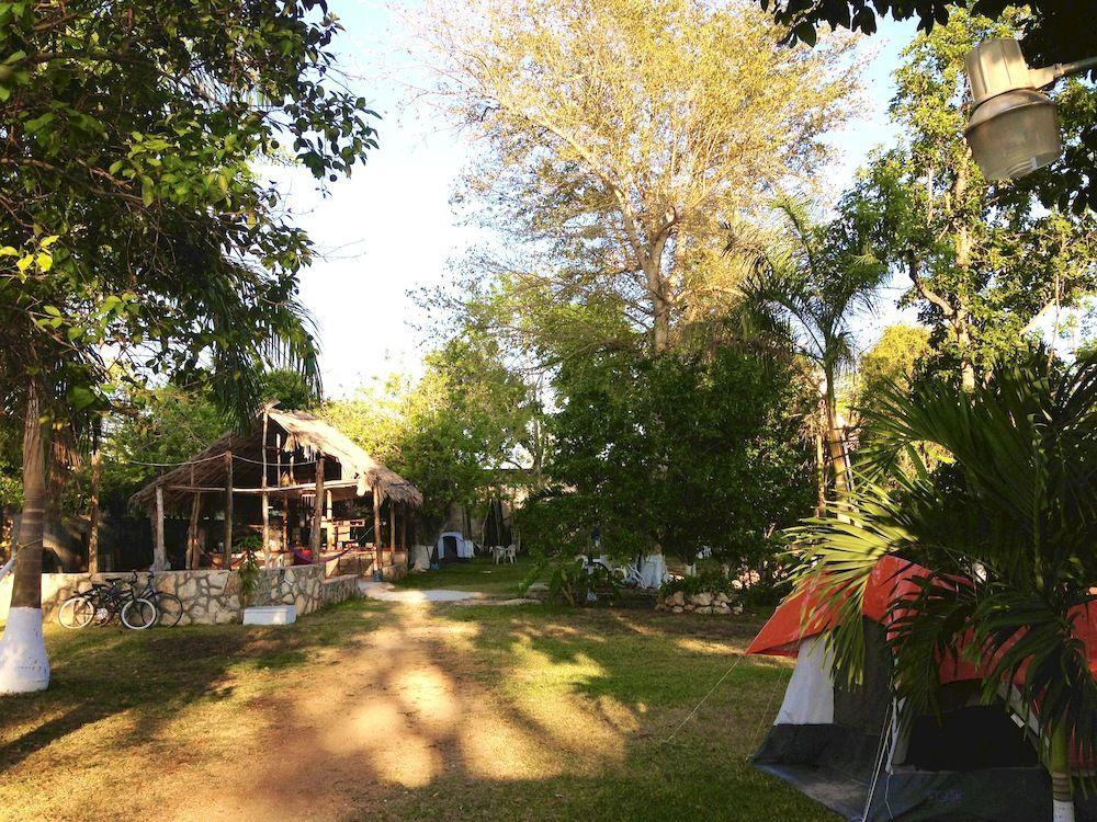 Yaxche Centro Hostal Y Camping บากาลาร์ ภายนอก รูปภาพ