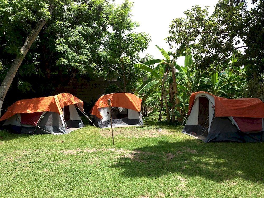 Yaxche Centro Hostal Y Camping บากาลาร์ ภายนอก รูปภาพ
