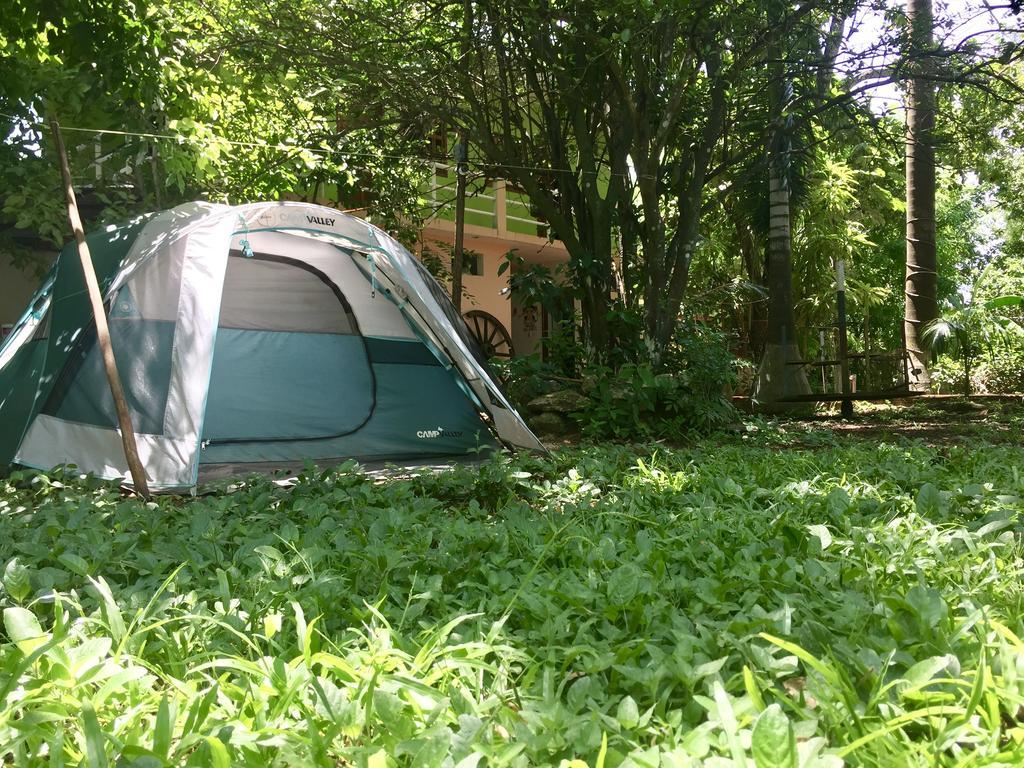 Yaxche Centro Hostal Y Camping บากาลาร์ ภายนอก รูปภาพ